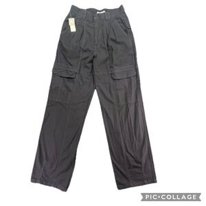 Bugle Boy Authentics‎ Mens Cargo Pants Black Genuine Work Wear Size 32W 34L NOS
